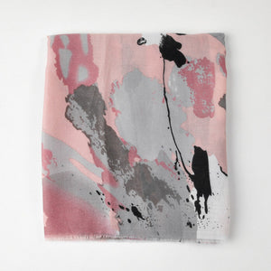 Pañuelo Estampado Granada Rosado I-D