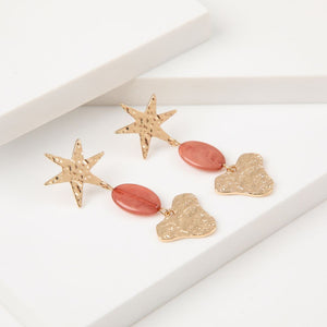 Aros Largo Vacay Charms 24 Dorado i-D