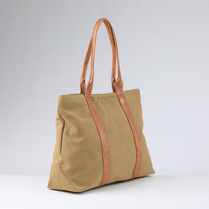 Cartera Tote Sofi Beige Humana