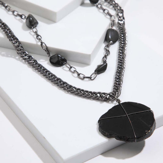 Collar Largo Anís Negro Humana
