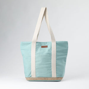 Cartera Hombro Canvas Gorgona Celeste Tatienne