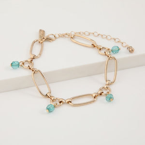 Pulsera Blanda Alicia Dorado Boho Humana