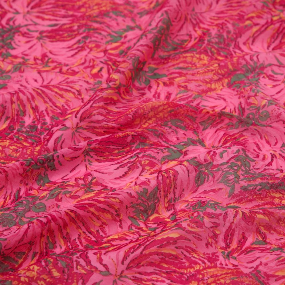 Pañuelo Estampado Abeto Rosado