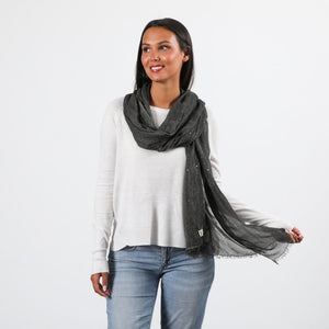 Pañuelo Liso Elfrid Gris Humana