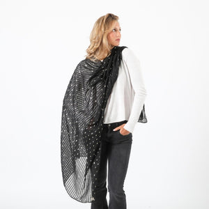 Pañuelo Liso Elara Negro Humana