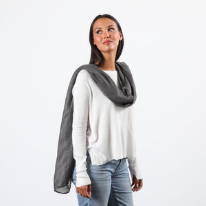 Pañuelo Liso Eloise Gris Humana