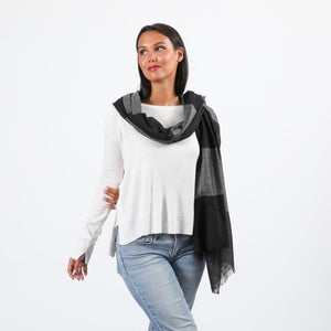 Pañuelo Liso Eliska Negro Humana