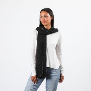 Pañuelo Liso Eletta Negro Humana