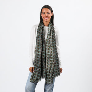 Pañuelo Estampado Celia Verde Humana