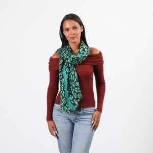Pañuelo Estampado Danna Verde Humana