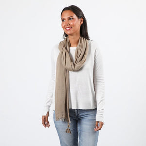 Pañuelo Liso Esther Café Humana