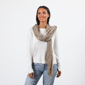 Pañuelo Liso Esmeralda Café Humana