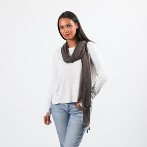 Pañuelo Liso Eudora Beige Humana