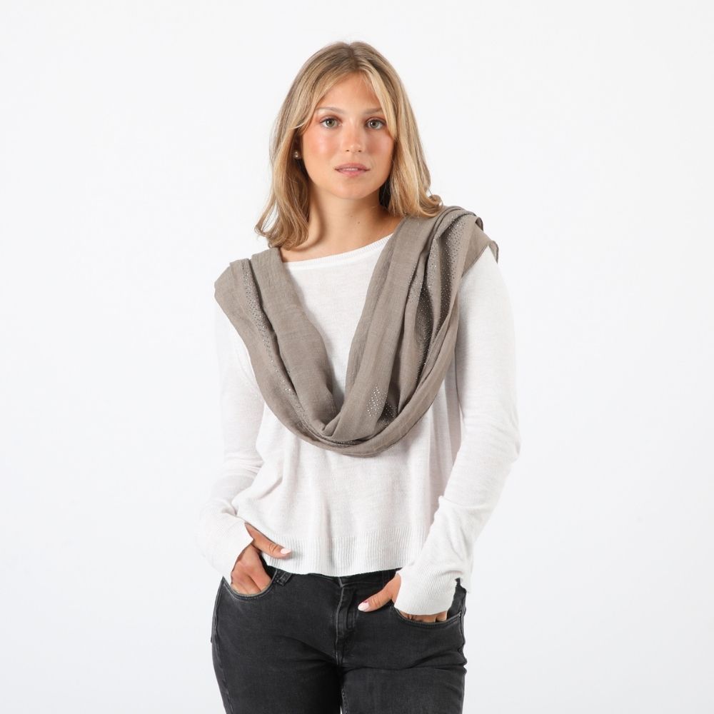 Pañuelo Liso Elsa Beige Humana