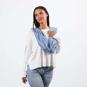 Pañuelo Liso Fallon Azul Humana