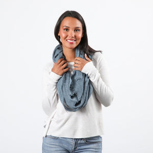 Pañuelo Liso Gracia Azul Humana