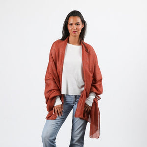 Pañuelo Liso Delfa Naranjo Humana