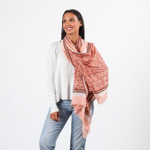 Pañuelo Estampado Dacey Naranjo Humana