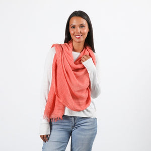 Pañuelo Liso Drina Naranjo Humana