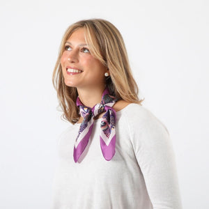 Bandana Gaia Morado Humana