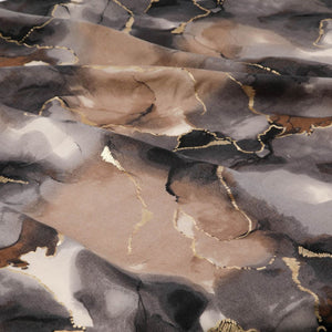 Pañuelo Estampado Neil Negro Humana