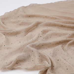 Pañuelo Liso José Brillos Beige Humana