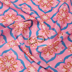 Bandana Set Aros Frany Rosado Humana