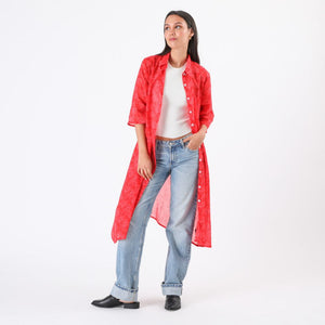 Kimono Cher Rojo Urbano Humana