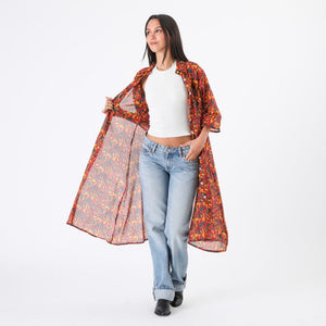 Kimono Cher Hojas Urbano Humana