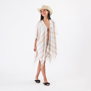 Kimono Dessert Lineas Beige Humana