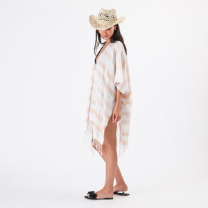 Kimono Dessert Lineas Beige Humana