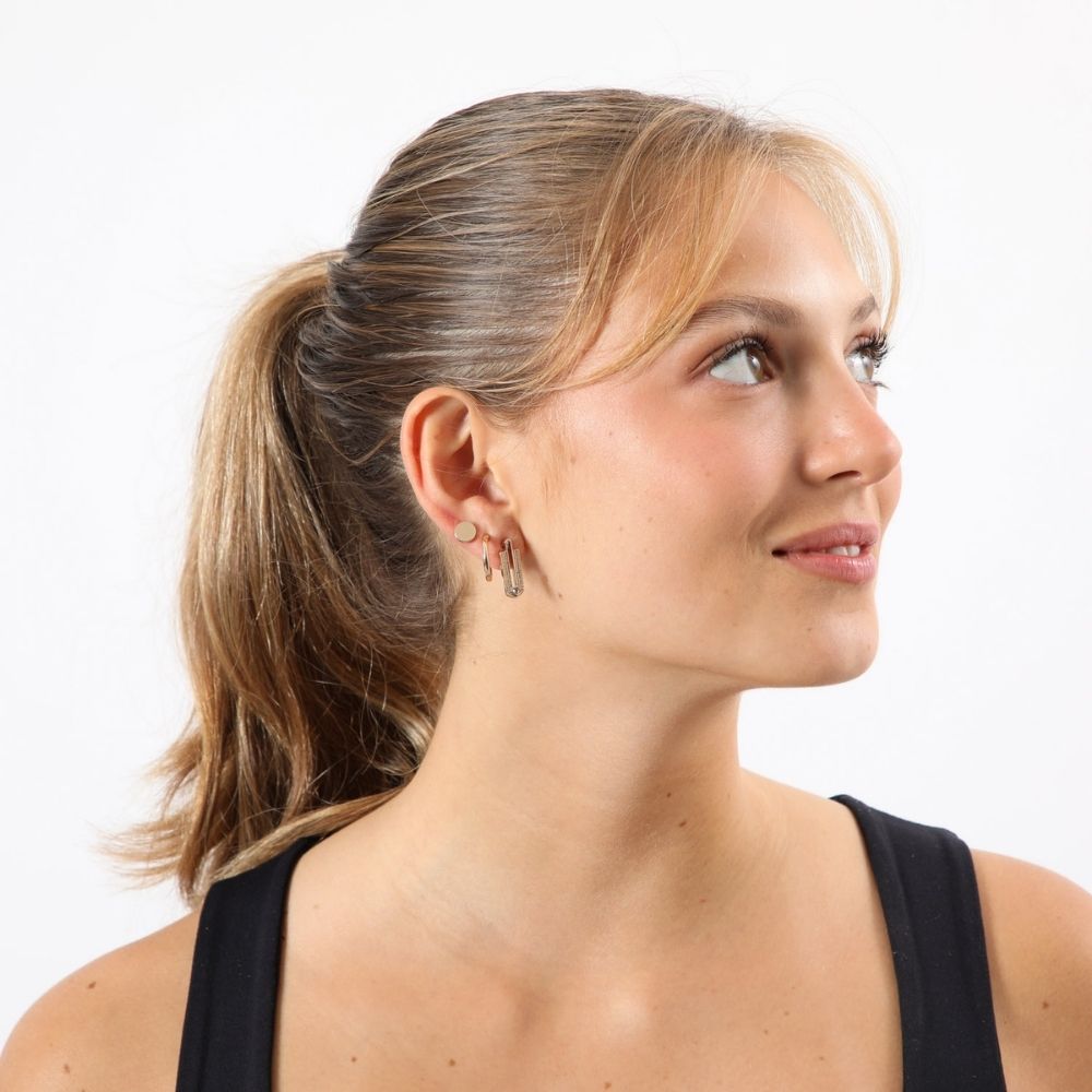 Aros Set Gallya Dorado Tatienne