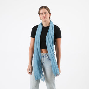 Pañuelo Liso Atenea Azul Tatienne