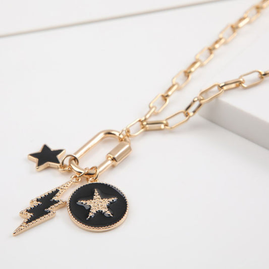 Collar Corto Erea Dorado i-D