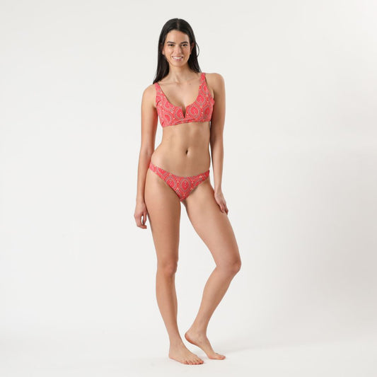 Bikini Paisley Rojo Humana