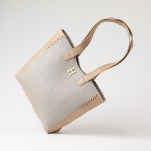 Cartera Hombro Cataluña Beige Humana
