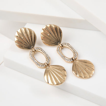 Aros Largos Eva Dorado I-D