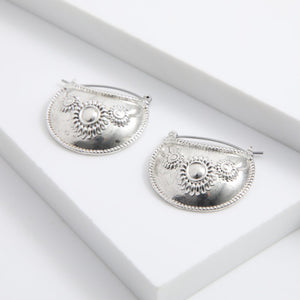 Argollas Lua Plateado ID