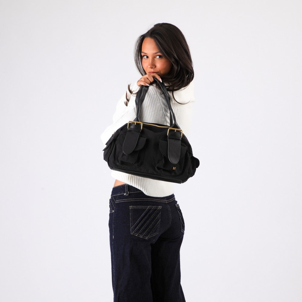 Cartera Hombro Akira Black Humana