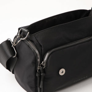 Cartera Cruzada Cindi Negro Humana