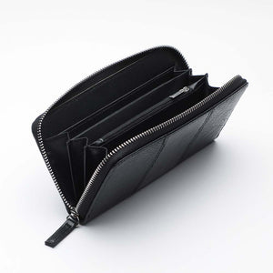 Billetera Grande Negra Studs i-D