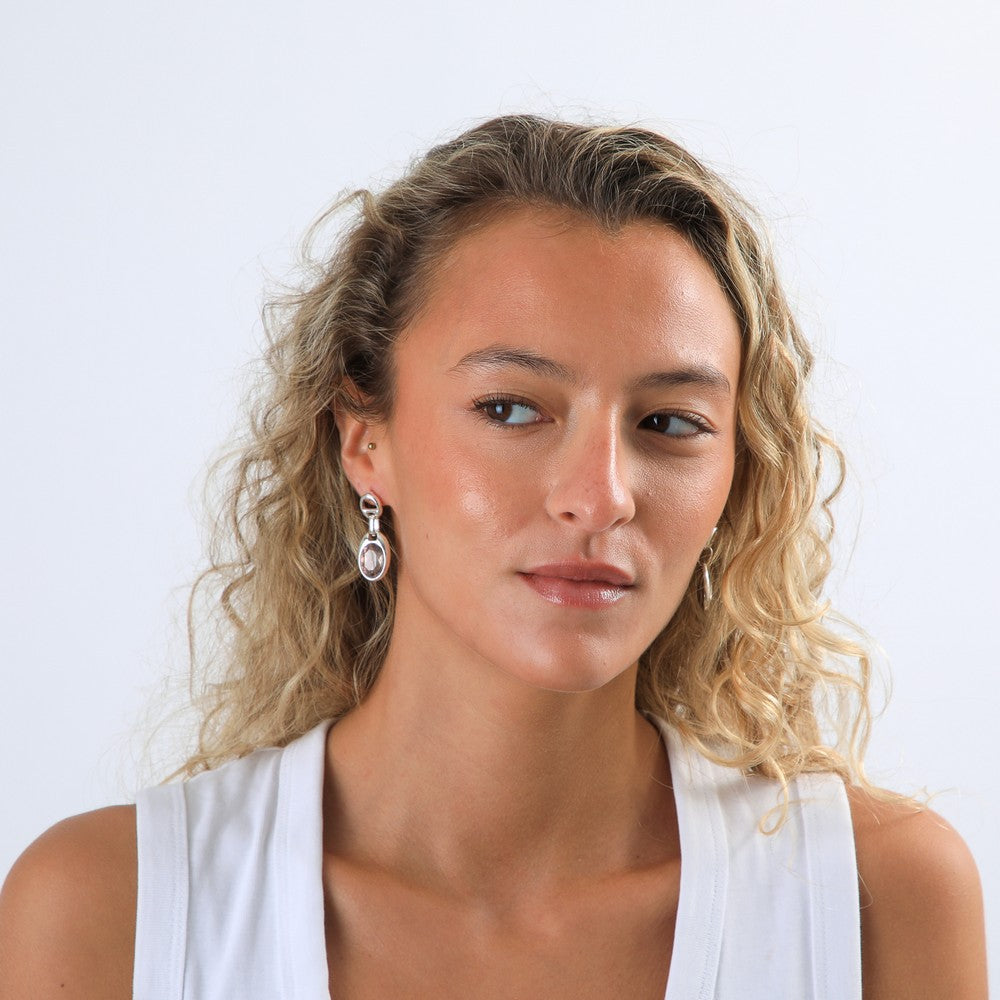 Aros Medianos Mara Plateado Tatienne