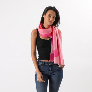 Pañuelo Estampado Iris Rosado Humana