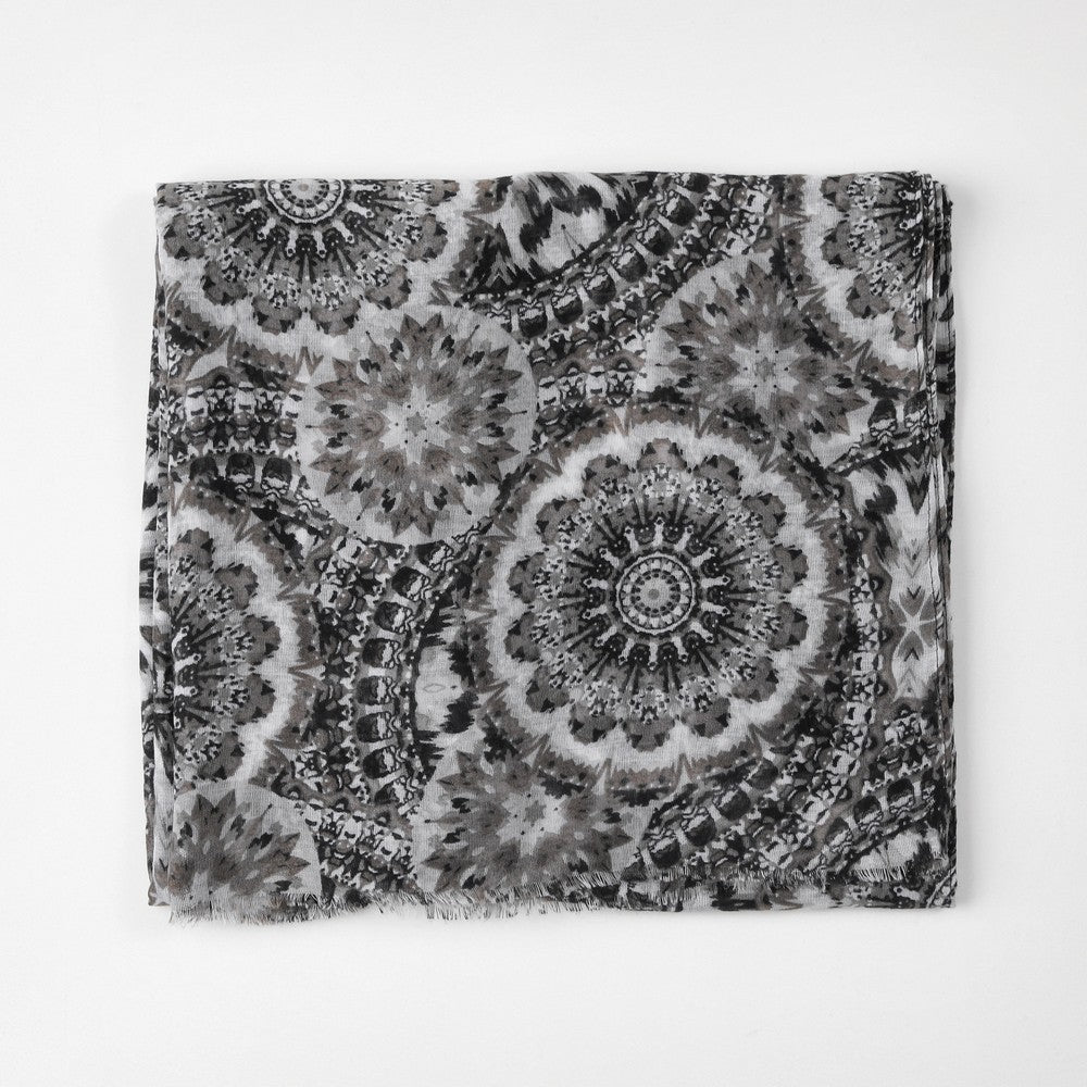 Pañuelo Estampado Selma Negro Tatienne