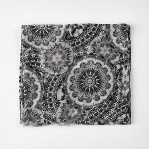 Pañuelo Estampado Selma Negro Tatienne