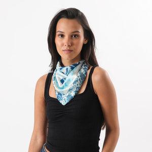 Bandana Rimini Celeste Humana