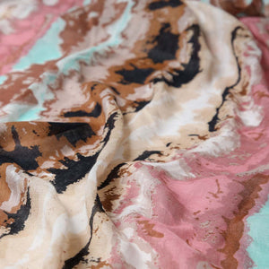 Pañuelo Estampado Aquata Beige Humana