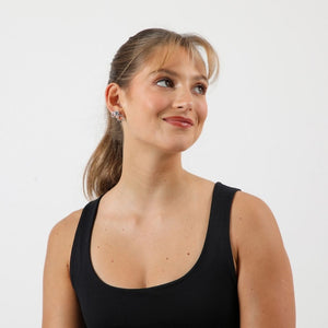 Aros Set Lima Plateado I-D