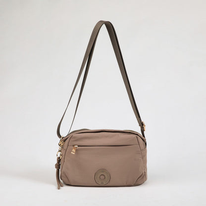 Cartera Cruzada Cuasia Taupe I-D