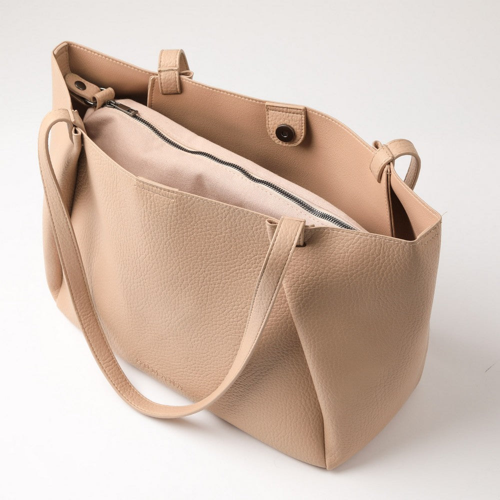 Cartera Hombro Cary Beige Humana